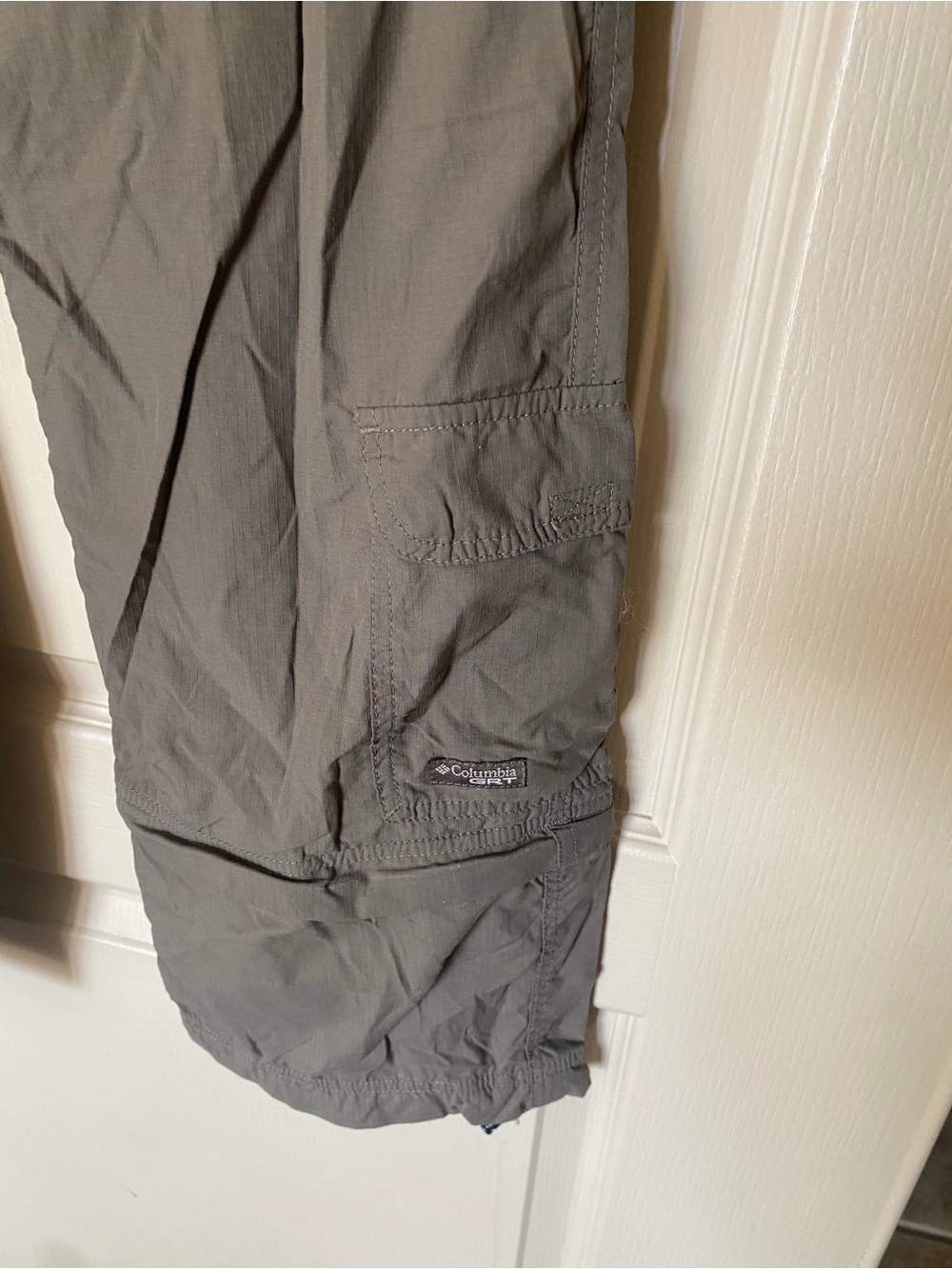 Columbia GRT Convertible Hiking Pants Women’s Size 16 Gray Outdoor Trail Zip Off - Picture 4 of 9